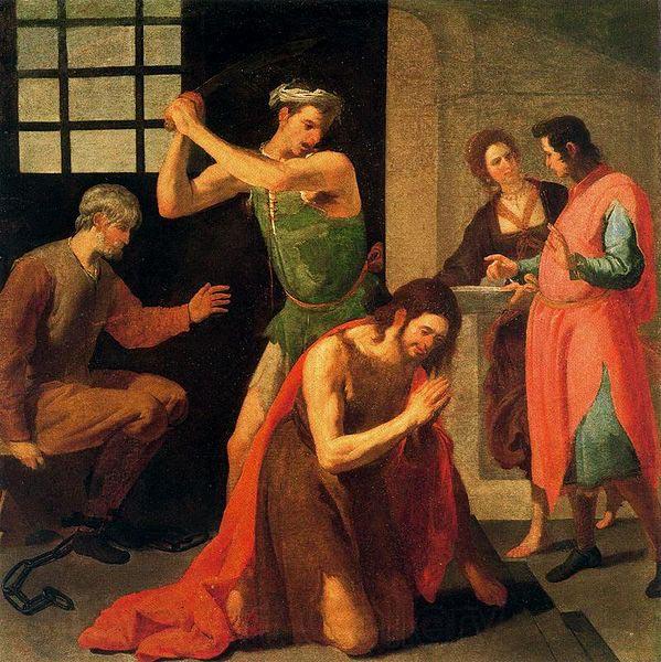 Jusepe Leonardo Degollacion de San Juan Bautista France oil painting art